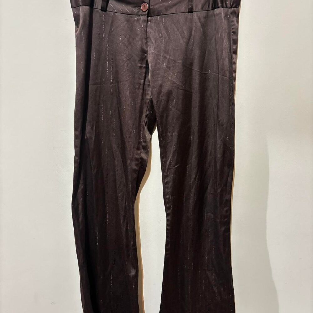Unbranded Women's Brown and Black Trousers